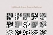 130 Hand-Drawn Organic Patterns, a Pattern Graphic by Artec Maison (Thumbnail 2 of 15)