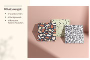 Terrazzo Seamless Patterns, a Pattern Graphic by Marinastu (Thumbnail 2 of 5)