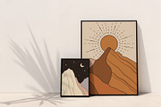 Collection of abstract landscapes, a Decorative Illustration by Nastasi (Thumbnail 5 of 5)