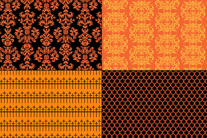 Halloween Patterned Pumpkins