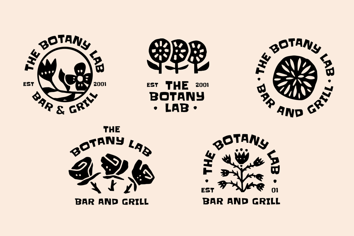 The Botany Lab Logo Templates, a Branding & Logo Template by ClayStudio (Photo 4 of 10)