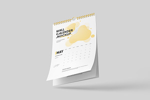 Wall Calendar Mockup