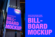 Billboard Mockup, an Advertising Mockup by Angelo Barrientos (Thumbnail 1 of 2)