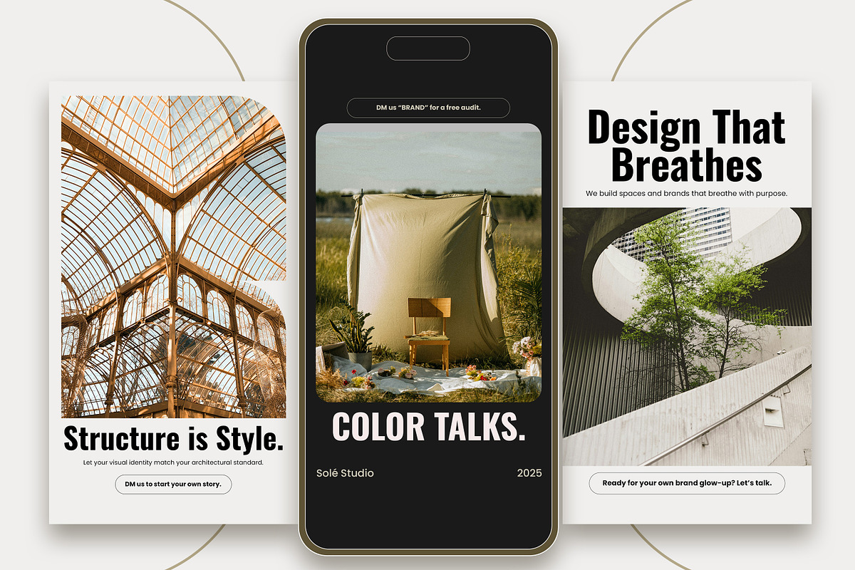 Solé Studio Instagram Template, a Social Media Template by Nenjo Studio (Photo 5 of 5)