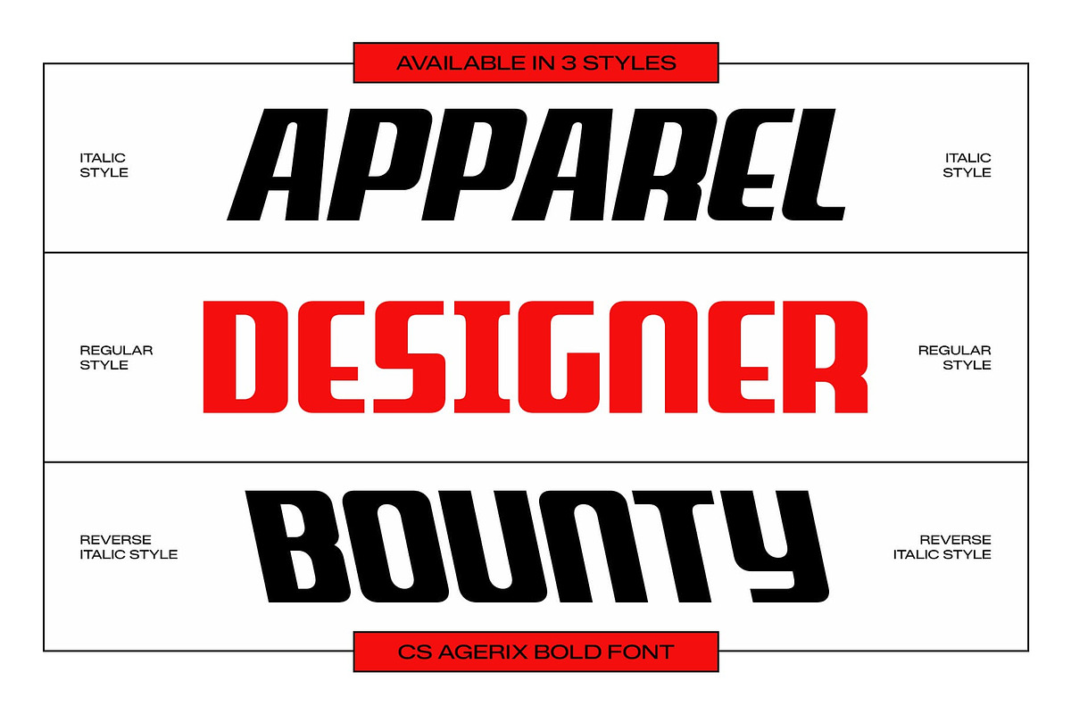 CS Agerix – Display Sans Serif, a Sans Serif Font by Craft Supply Co. (Photo 5 of 8)