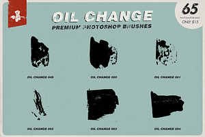 Oil Change Photoshop Brushes