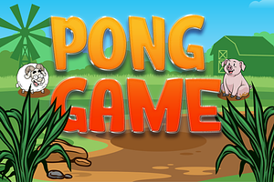 Pong Game - Animal Gaming Font