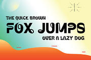 Balgumi - Experimental Font, a Sans Serif Font by Drizy (Thumbnail 6 of 9)