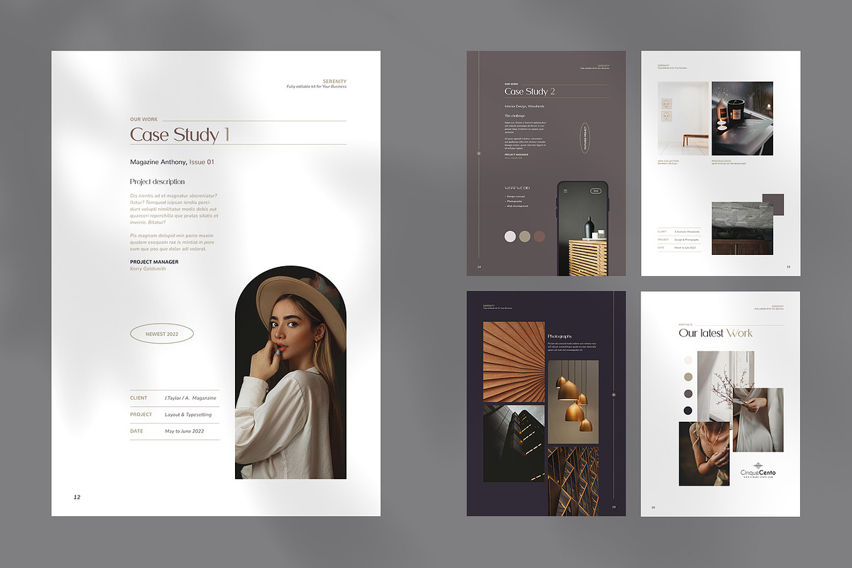 Services & Pricing Guide -Canva/Indd, a Brochure Template by Imagination Area (Photo 4 of 11)