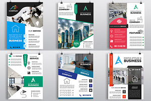 110 Clean Business Flyers 98% Off