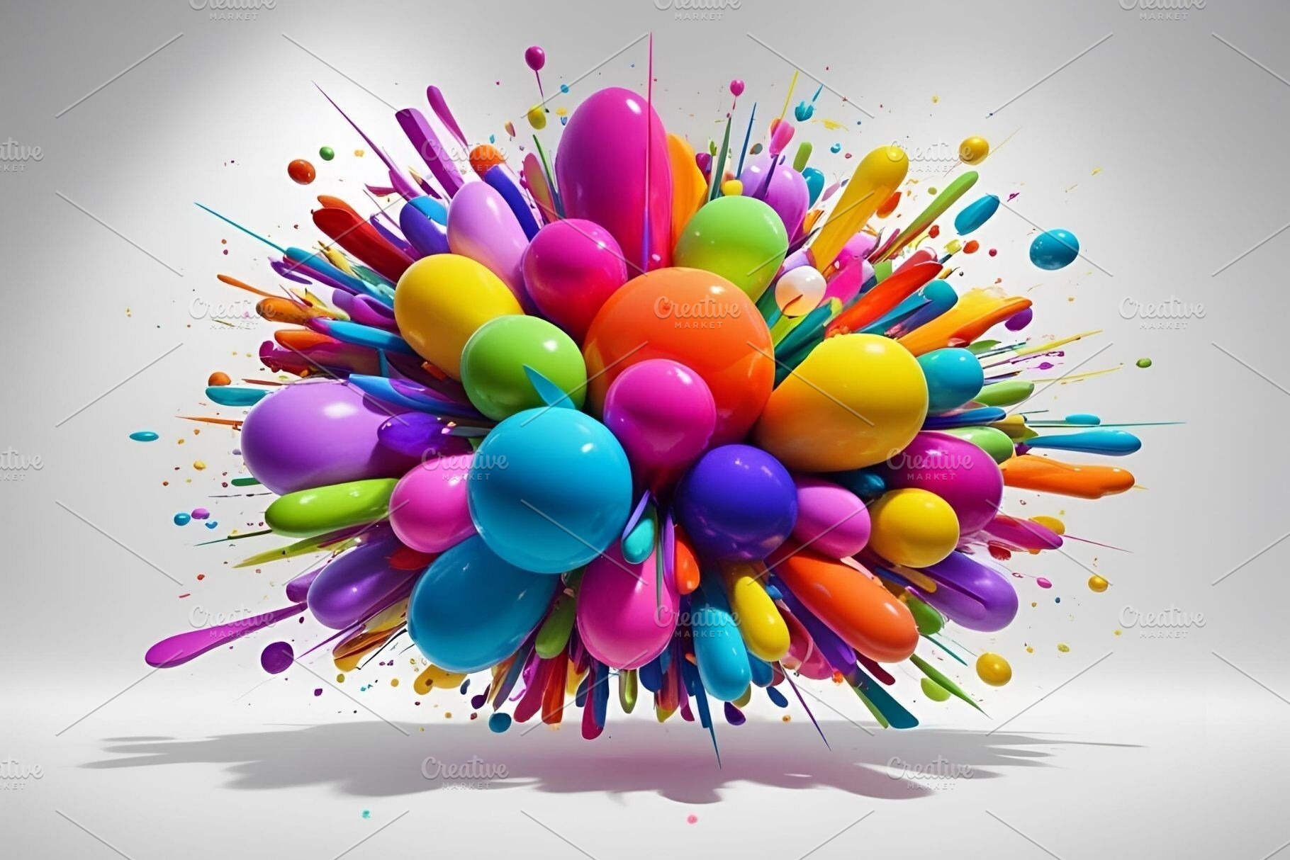 Colorful Abstract Art Pattern image, a Wallpaper Photo by ComfortQ