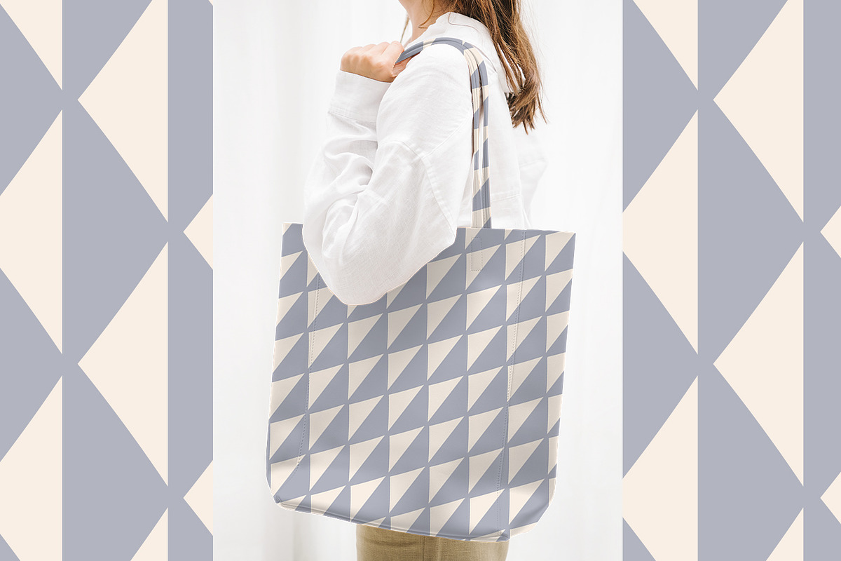 Bright Triangles, a Pattern Graphic by MalyskaStudio (Photo 10 of 13)