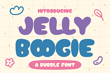 Jelly Boogie - Bubble Font