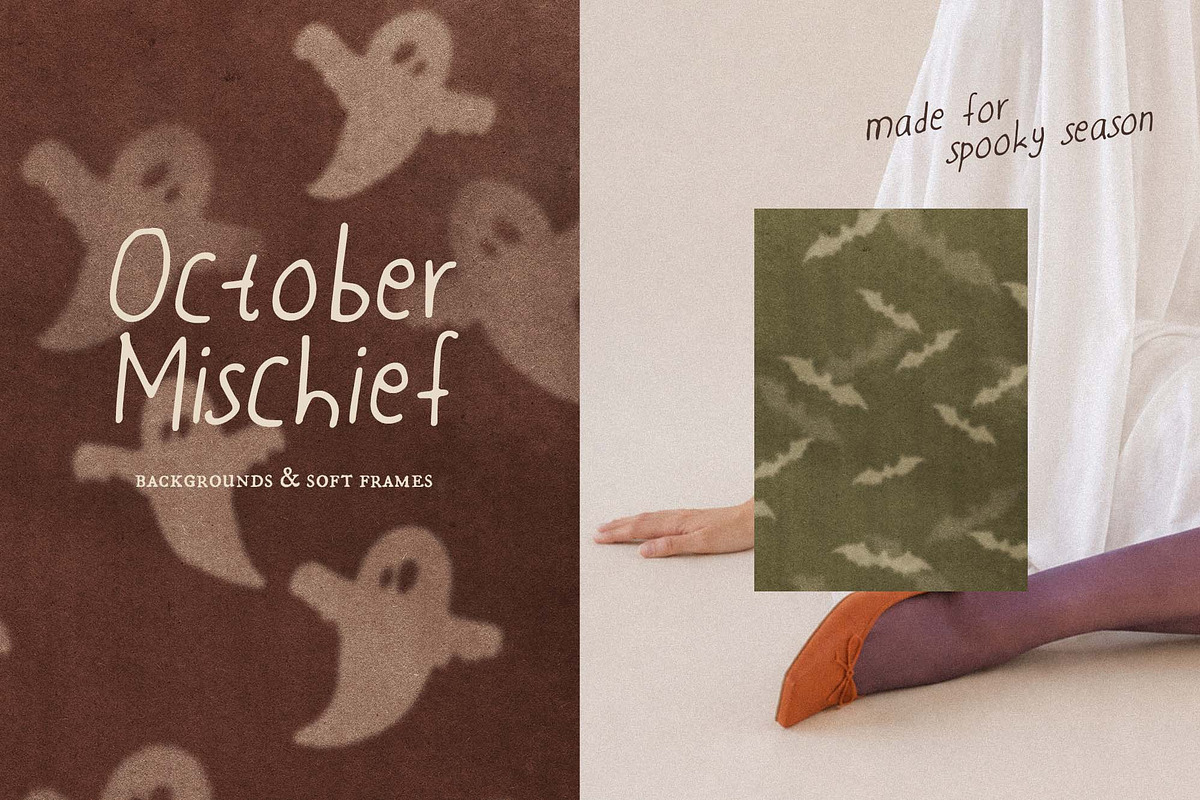 October Mischief Halloween Textures, a Background Graphic by DigARTbyHavroshka (Photo 2 of 13)