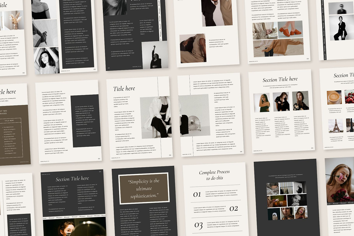 MOSSE Coach Ebook Template CANVA, a Design Template by BoldNStudio (Photo 5 of 10)