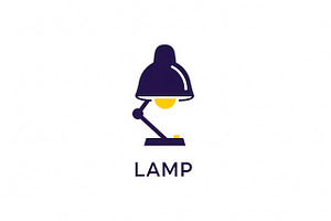 Modern Desk Lamp, a Branding & Logo Template by Logocreative