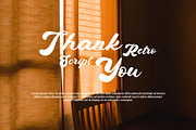 Etthany - Retro Script Font, a Script Font by Dhabee (Thumbnail 7 of 15)