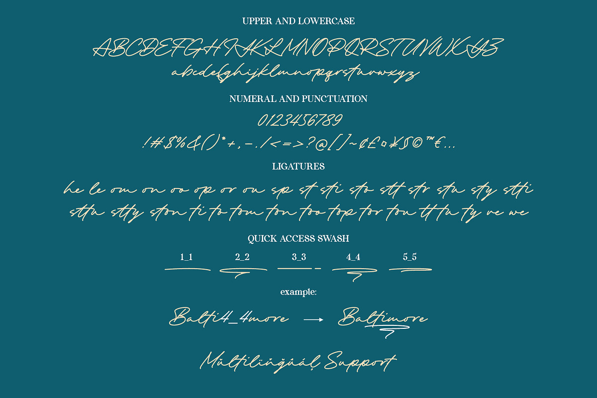 The Destiny | Monoline Script, a Script Font by Lemonthe (Photo 6 of 6)