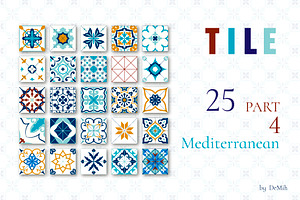 Mediterranean TILE Bundle 25 V4