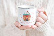 Gingerbread Candy Land, a Pattern Graphic by Lidiebug (Thumbnail 5 of 7)