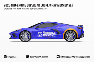2020 Mid-Engine Supercar Coupe Set