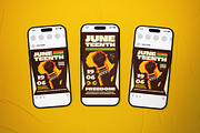 Juneteenth Event Flyer Set, a Flyer Template by The Good Store (Thumbnail 2 of 2)