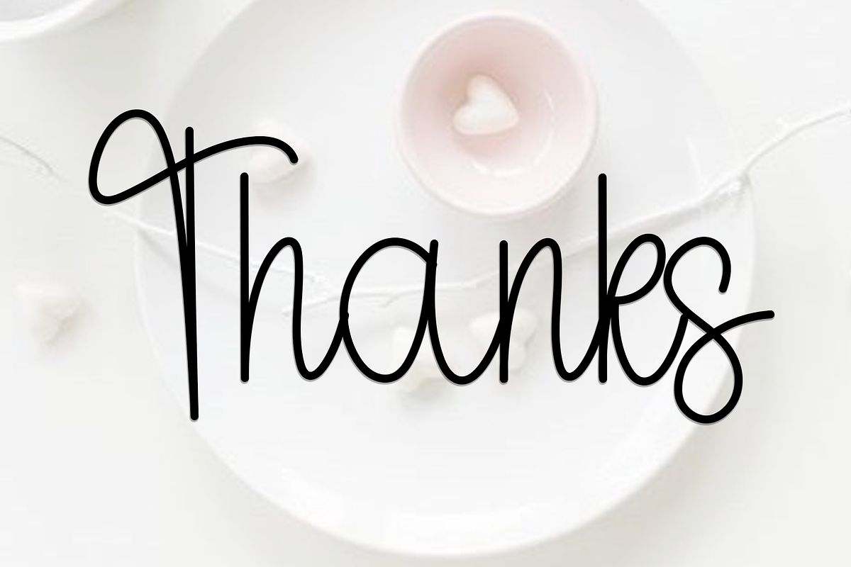 Happy Wedding, a Handwritten Font by FreshTypeINK (Photo 7 of 7)