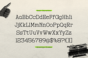 Registrar Archive | Typewriter Font, a Serif Font by gracetype_studio (Thumbnail 10 of 12)