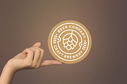 Clean Hand Balance Coaster Mockup x4, a Packaging Mockup by SmartDesigns (Thumbnail 3 of 5)