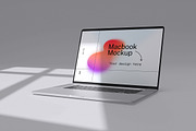 Macbook Mockup, a Wearable Device Mockup by HanaSaka_Studio (Thumbnail 3 of 5)