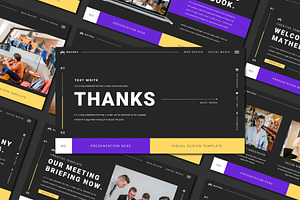 MATHEL Powerpoint Template