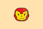Comics superheroes set, a Person Illustration by Urazovsky Design (Thumbnail 2 of 4)