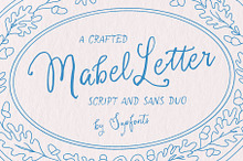 Mabel Letter Script & Sans Duo