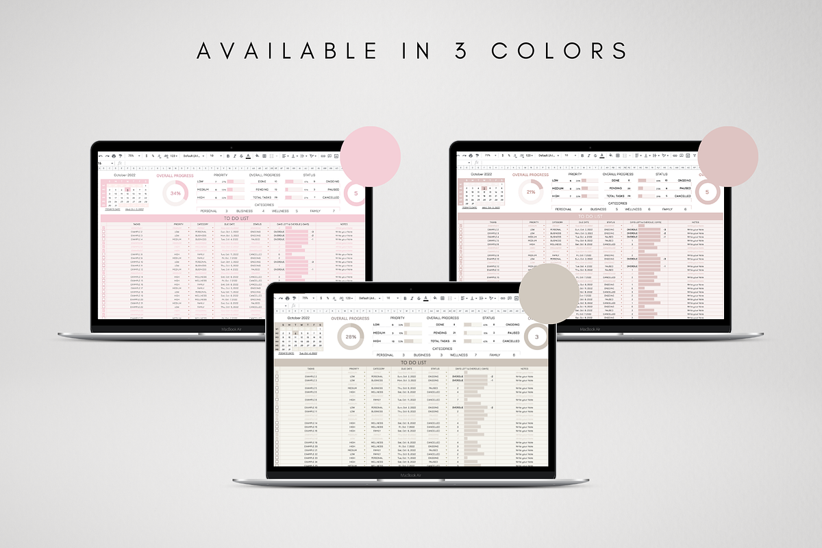 To-Do List & Calendar Template, a Templates & Theme by BRANDcontent (Photo 8 of 8)