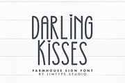 Darling Kisses Tall and Skinny Font, a Slab Serif Font by Jimtype Studio (Thumbnail 1 of 6)