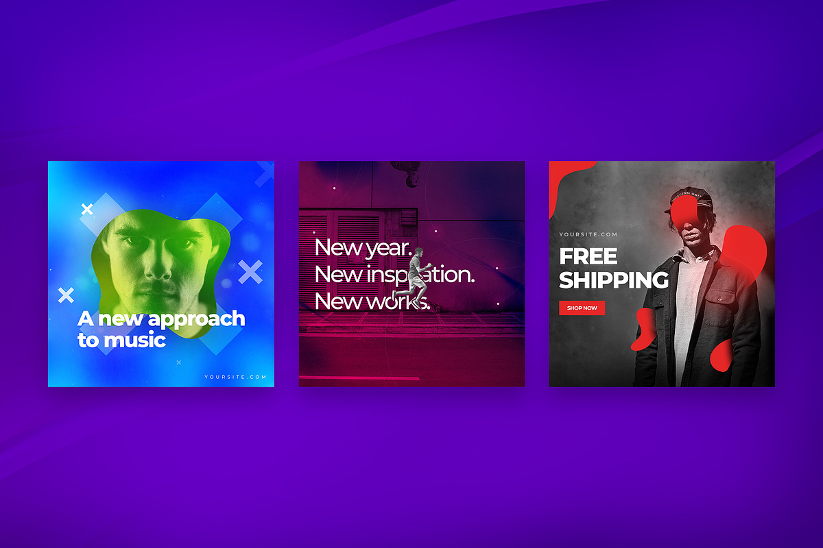 10 Instagram Templates, a Social Media Template by Ceaso Store (Photo 2 of 4)