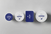 Yoghurt Cup Mock-up, a Packaging Mockup by zippypixelstudio (Thumbnail 5 of 9)