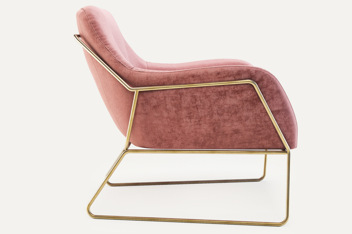 Made Frame Armchair, a Furniture 3D Model by dk 3d models (Photo 3 of 5)