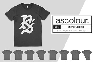 AS Colour 5065 Men's Faded Tee Mocks