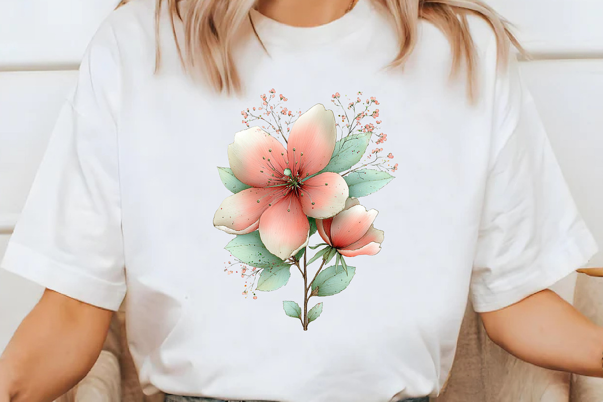Whimsical spring Flower clipart, an Illustration by Designworld (Photo 6 of 8)