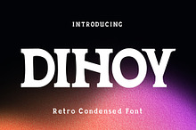 Dihoy - Retro Font