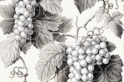 GYPSY GRAPES. Seamless Pack, a Texture Illustration by RefinedFantasyStudio (Thumbnail 2 of 9)