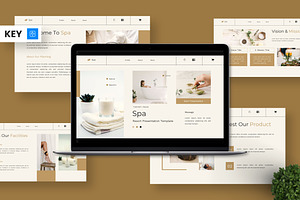 Spa - Resort Keynote, a Presentation Template by Deepslide Studio