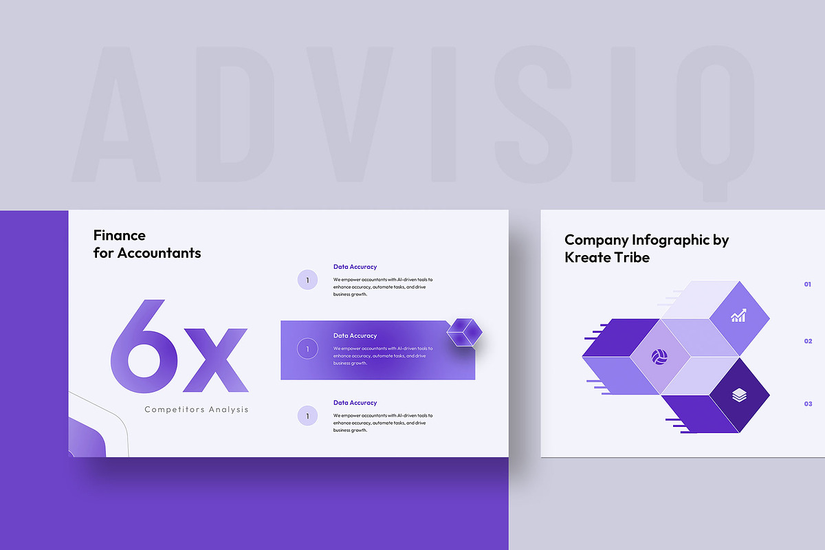 Accounting Advisory Pitch deck, a Presentation Template by KreateTribe (Photo 7 of 11)
