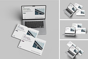 Laptop Screen Website Mockup PSD, a Mac Mockup by MA-KING_ART (Thumbnail 1 of 5)