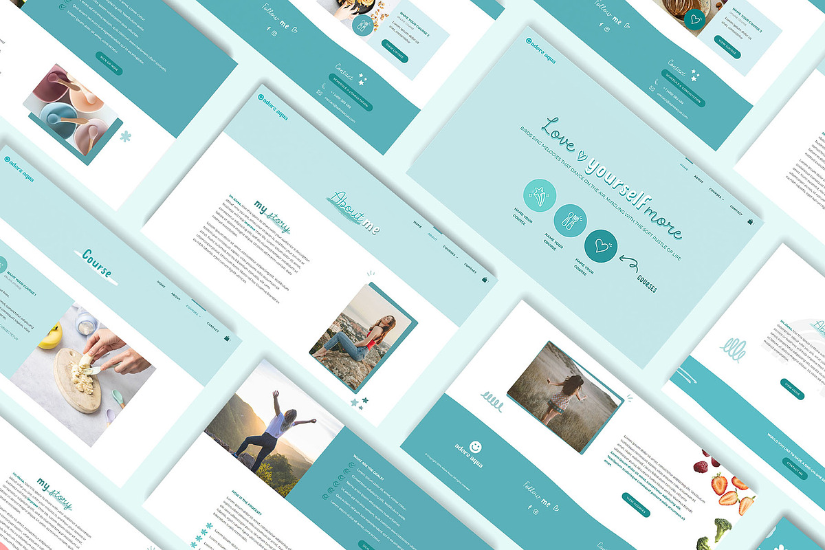 Squarespace Template Selling Courses, a Squarespace Template by Entre Ideas (Photo 2 of 6)