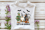 Let's Go Ghouls,Goose Halloween Png, an Illustration by DreamCafeArt (Thumbnail 5 of 7)
