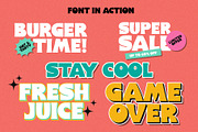 Gemoy – Bold Chunky Display Font, a Sans Serif Font by Mockmenot (Thumbnail 4 of 5)