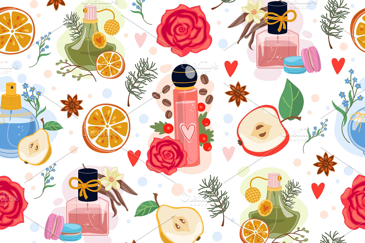 Womens perfume with floral and, an Object Illustration by Vectorbuum (Photo 2 of 3)
