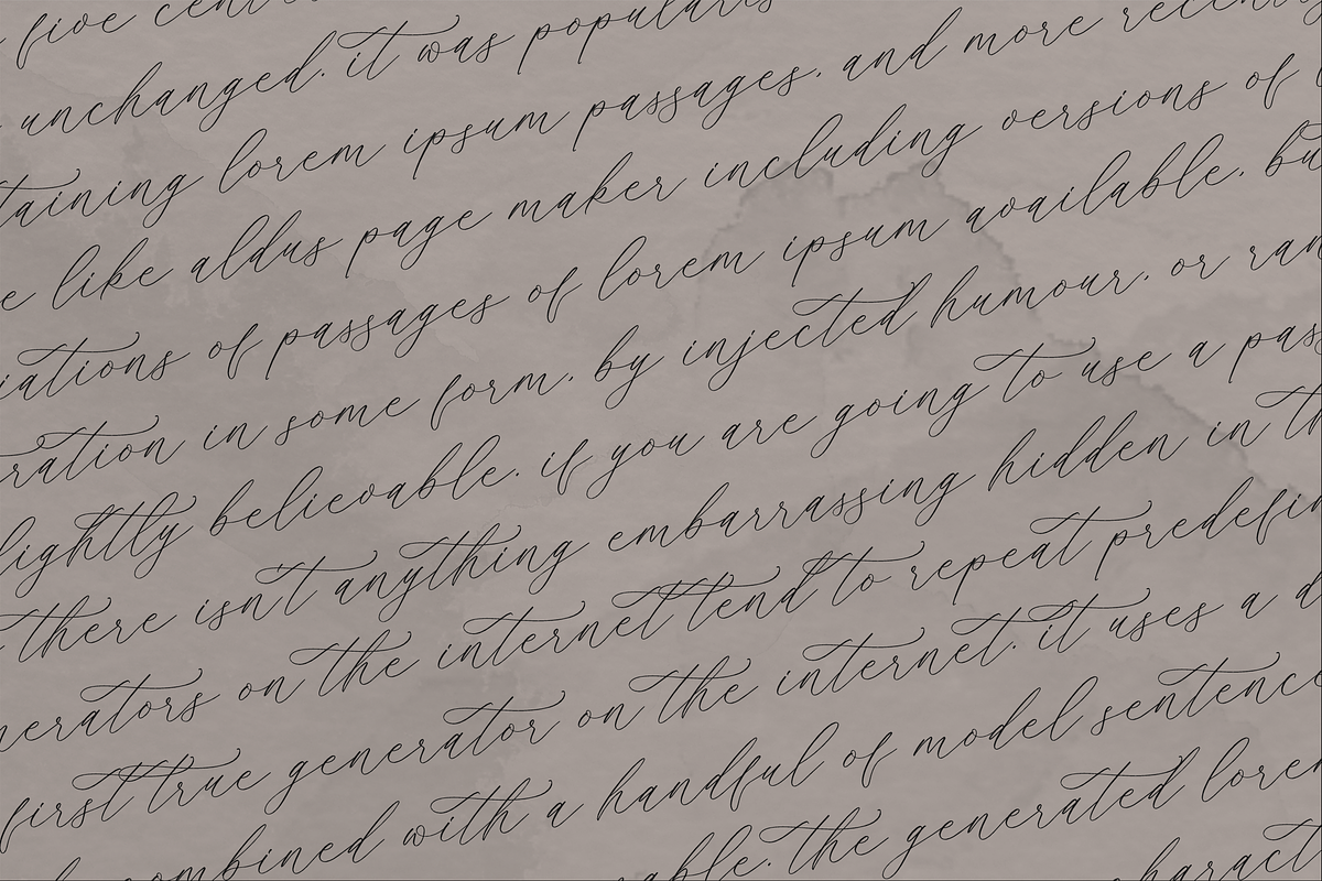 Ramsttale Chelliria Chic Calligraphy, a Script Font by Storytype Studio (Photo 5 of 12)
